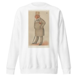 Turf Devotees; ‘Never Bets’, Viscount Falmouth, September 1, 1877 by Leslie Matthew Ward Sweatshirt