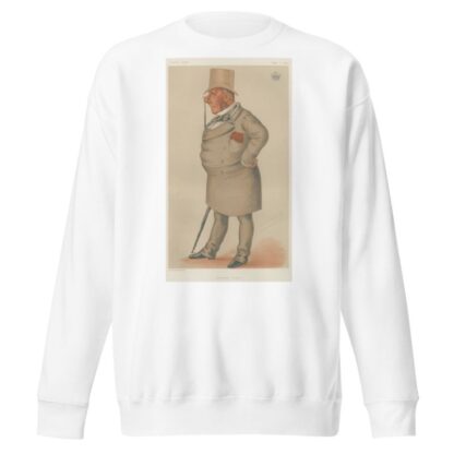 Turf Devotees; ‘Never Bets’, Viscount Falmouth, September 1, 1877 by Leslie Matthew Ward Sweatshirt