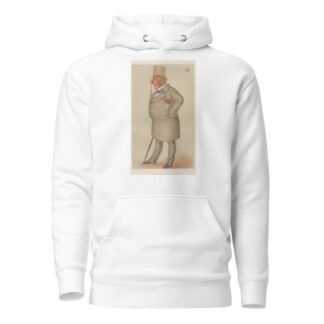 Turf Devotees; ‘Never Bets’, Viscount Falmouth, September 1, 1877 by Leslie Matthew Ward Hoodie