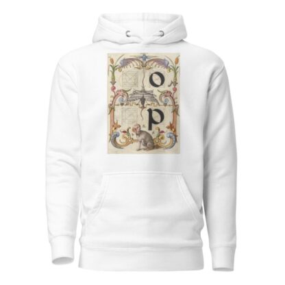 Guide for Constructing the Letters o and p by Joris Hoefnagel Hoodie