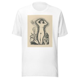 Žena a maska by Mikuláš Galanda T-Shirt