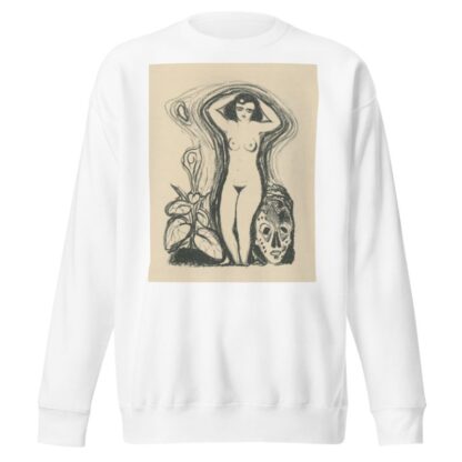Žena a maska by Mikuláš Galanda Sweatshirt