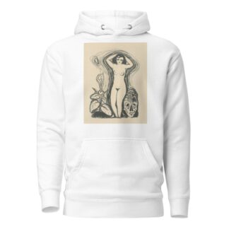 Žena a maska by Mikuláš Galanda Hoodie