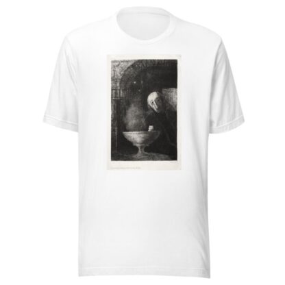 And the Searcher was Engaged in an Infinite Search by Odilon Redon T-Shirt