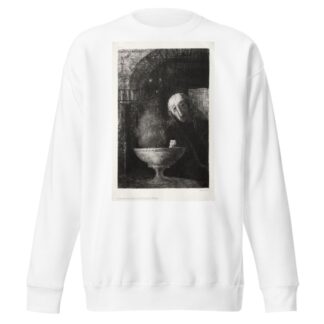 And the Searcher was Engaged in an Infinite Search by Odilon Redon Sweatshirt