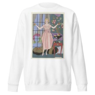 Pompadour, after Umberto Brunelleschi by Anonymous Sweatshirt