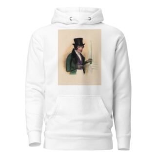 Mr. Pique-assiette. cinq heures justes je crois qu’ils sont déjà à table by Charles-Joseph Traviès de Villers Hoodie