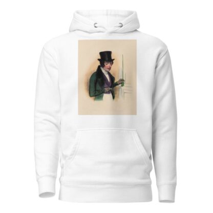 Mr. Pique-assiette. cinq heures justes je crois qu’ils sont déjà à table by Charles-Joseph Traviès de Villers Hoodie