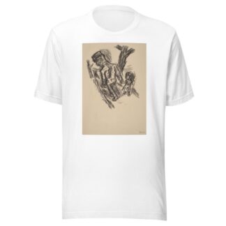 Man Leading a Little Girl by René Beeh T-Shirt