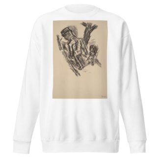 Man Leading a Little Girl by René Beeh Sweatshirt