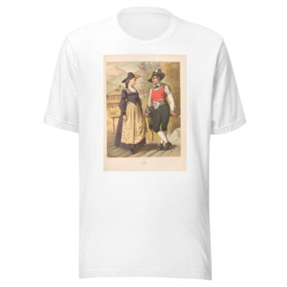 Deutsche Volkstrachten Pl.68 by Albert Kretschmer T-Shirt