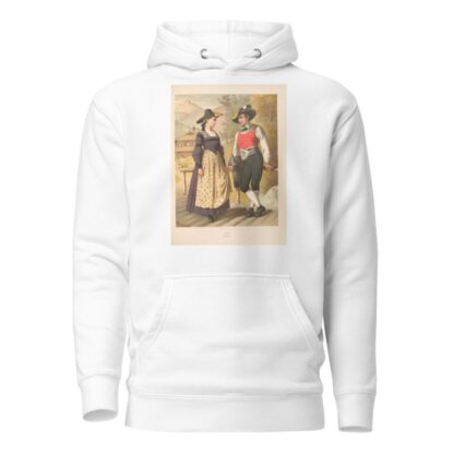 Deutsche Volkstrachten Pl.68 by Albert Kretschmer Hoodie