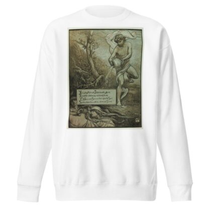The Mighty Mahmud by Elihu Vedder Sweatshirt
