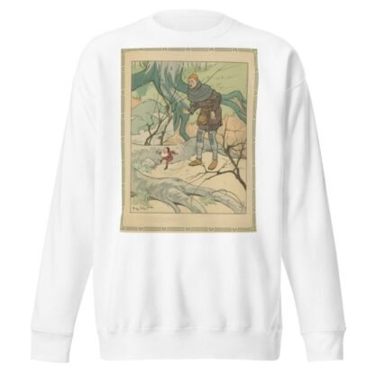 Contes bleus de ma mère-grand pl 4 by Henry Morin Sweatshirt
