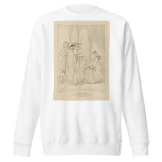 King John, Constance, Philip, Lewis & Pandolph by William Francis Starling Sweatshirt