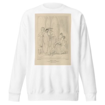 King John, Constance, Philip, Lewis & Pandolph by William Francis Starling Sweatshirt