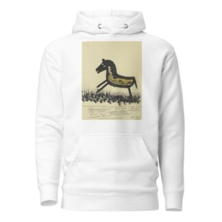 Ungesattelt ist ein Pferd … by John Elsas Hoodie
