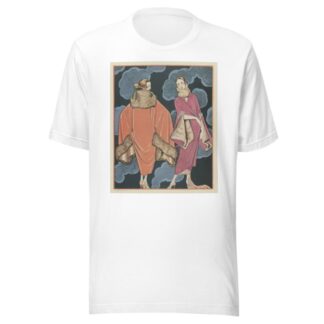 Deux heures du matin; Manteaux, de Worth by George Barbier T-Shirt