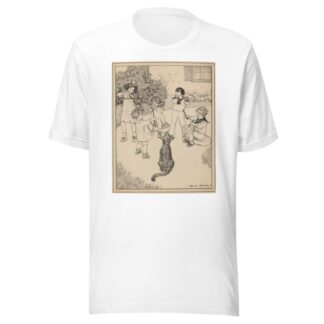 Kinderorkest in een tuin by Nelly Spoor T-Shirt