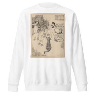 Kinderorkest in een tuin by Nelly Spoor Sweatshirt