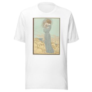 Designs for the Front and Back Cover of ‘L’Evangile de Notre Seigneur Jesus-Christ selon Saint Pierre’ by Carlos Schwabe T-Shirt