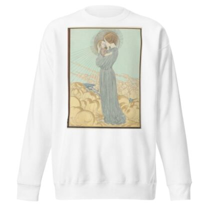 Designs for the Front and Back Cover of ‘L’Evangile de Notre Seigneur Jesus-Christ selon Saint Pierre’ by Carlos Schwabe Sweatshirt