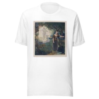 The vision of Joan of Arc by J. Norman Lynd T-Shirt