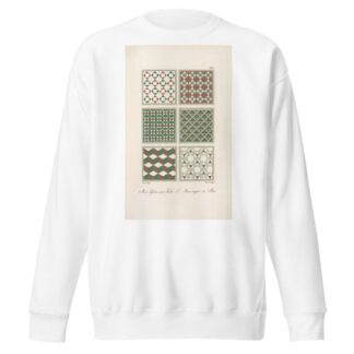 Mosaik Fussböden in der Kirche S. Maria maggiore zu Rom by Friedrich Maximilian Hessemer Sweatshirt