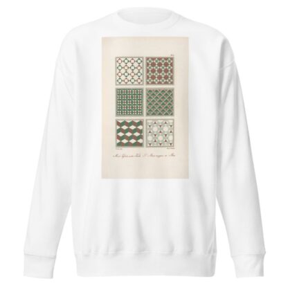 Mosaik Fussböden in der Kirche S. Maria maggiore zu Rom by Friedrich Maximilian Hessemer Sweatshirt