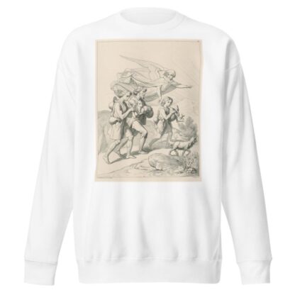 Pastieri putujú do Betléma by Konrád Wiesner Sweatshirt