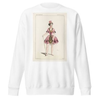 Melle. Clarisse, rôle de Sataniel, dans les Cinq cents diables by Alexandre Lacauchie Sweatshirt