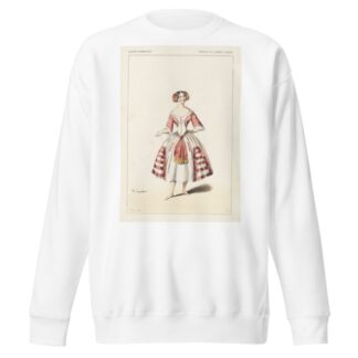 Melle. Daniel, rôle de Paquita, dans L’étoile du berger by Alexandre Lacauchie Sweatshirt
