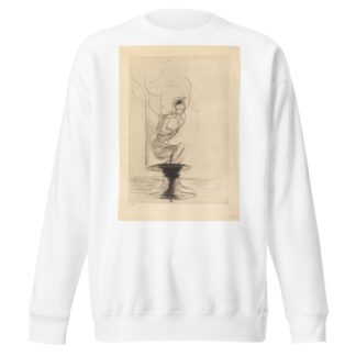 Parfois on trouve un vieux flacon qui se souvient, d’ou jaillit toute vive une ame qui revient by Odilon Redon Sweatshirt