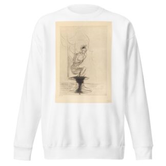 Parfois on trouve un vieux flacon qui se souvient, d’ou jaillit toute vive une ame qui revient by Odilon Redon Sweatshirt