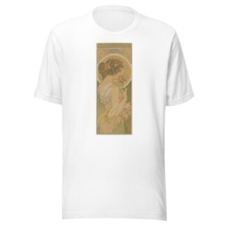 La Primevere by Alphonse Mucha T-Shirt