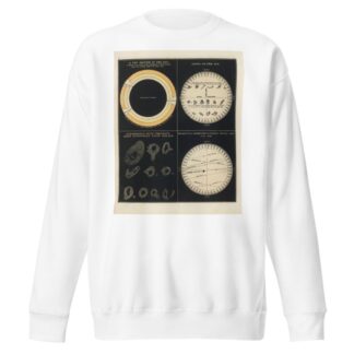 Sun, Spots on the Sun, Transits of Mercury & Venus. by Asa Smith Sweatshirt