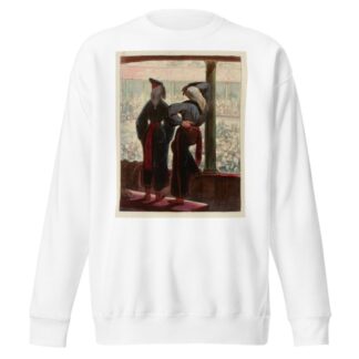 Y en-a-ti des femmes, y’en a-ti. et quand on pense que tout ça mange by Paul Gavarni Sweatshirt