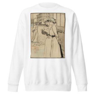 Femmes en extérieur by Fernand Louis Gottlob Sweatshirt