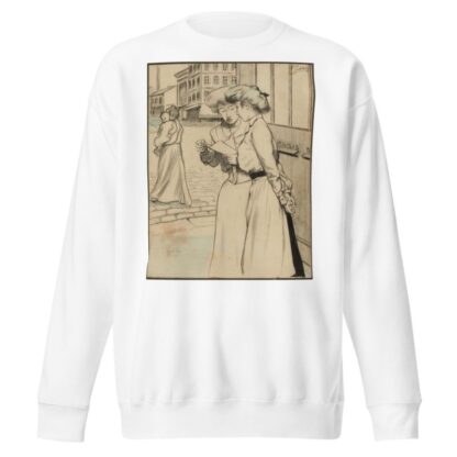 Femmes en extérieur by Fernand Louis Gottlob Sweatshirt