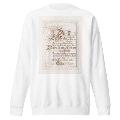 In Freude und Leid Pl.05 by Alwine Schroedter Sweatshirt