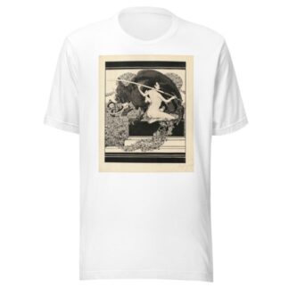 Erotische Darstellung 9 by Franz von Bayros T-Shirt