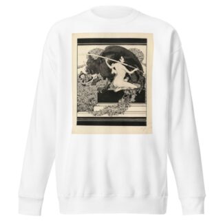 Erotische Darstellung 9 by Franz von Bayros Sweatshirt