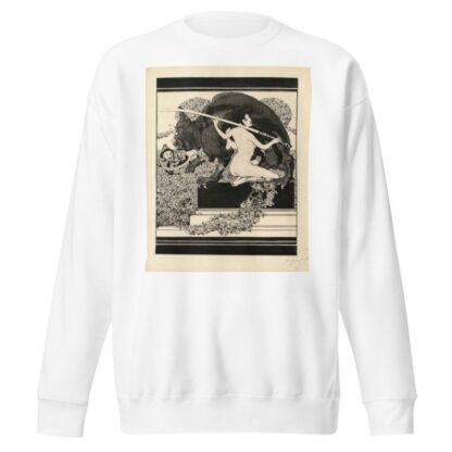 Erotische Darstellung 9 by Franz von Bayros Sweatshirt
