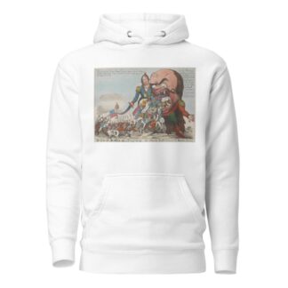 The Great Swallow All!!! Disgorging, or French Bullie too Hot for the Bears Stomach by John Cawse Hoodie