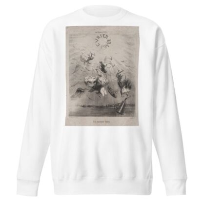 The new Icarus by Honoré Daumier Sweatshirt