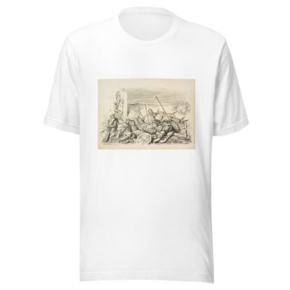 President Woodrow Wilson as a Roman soldier, defending the country by William Henry Walker T-Shirt