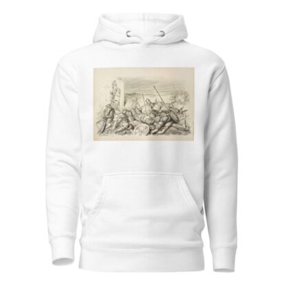 President Woodrow Wilson as a Roman soldier, defending the country by William Henry Walker Hoodie