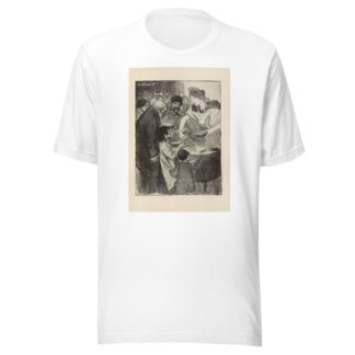 Waiting Their Turn by Théophile Alexandre Steinlen T-Shirt