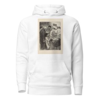 Waiting Their Turn by Théophile Alexandre Steinlen Hoodie
