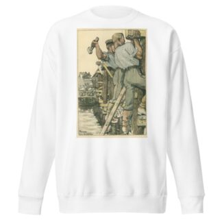 Künstlerpostkarte by Walter Georgi Sweatshirt